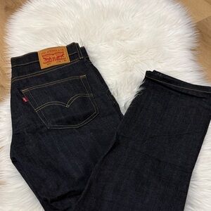 Men’s Levi's 541 Dark Blue Straight-Leg Jeans